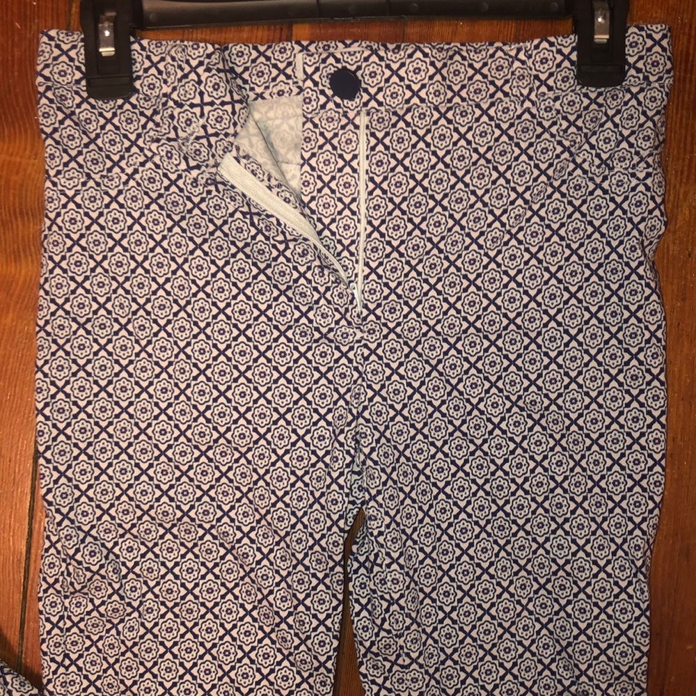 Patterned Stretch Work Pants - Picture 2 of 4